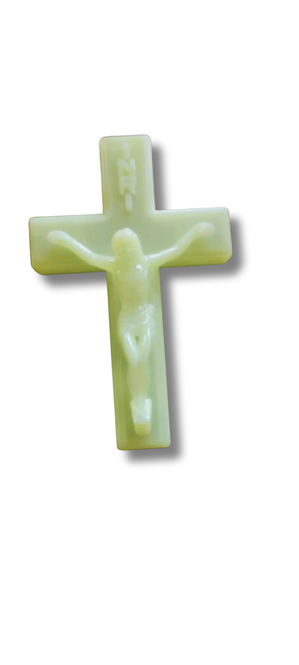 Glowing Plastic Crucifix Without Base