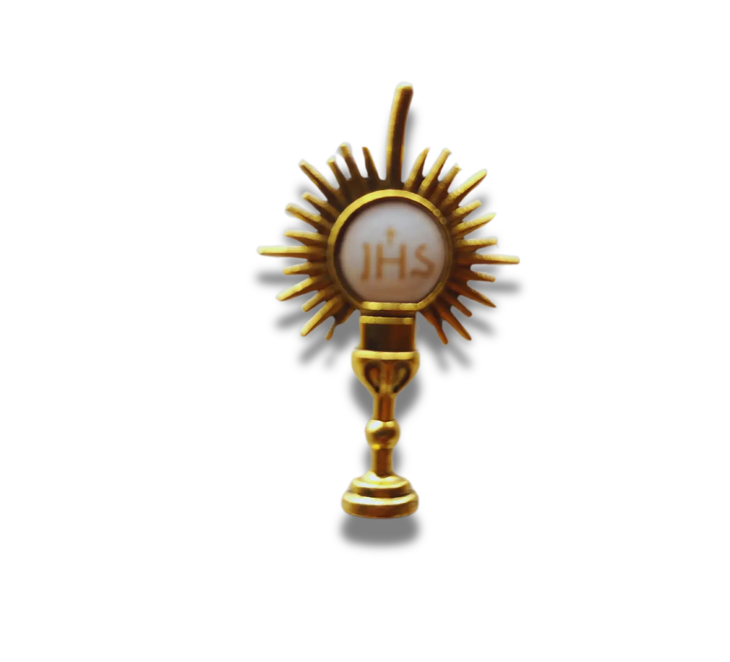 Pin-up Monstrance Breast Pin for Cloth
