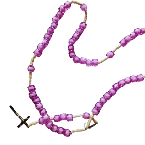Pink Beads Glassy Chaplet