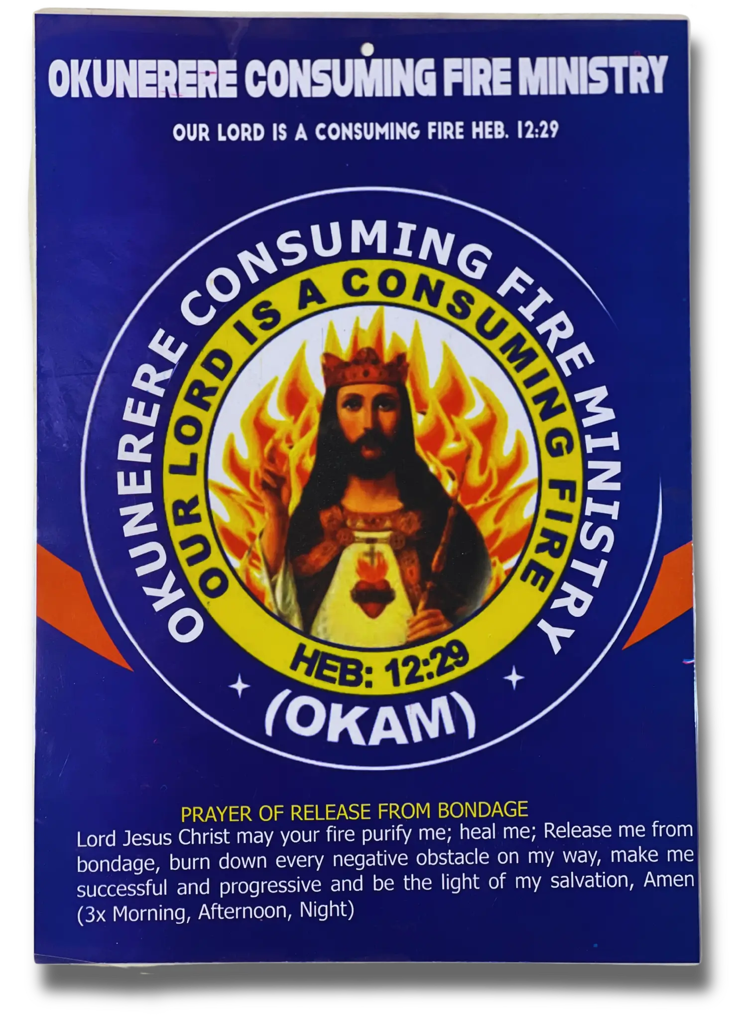 Okunerere Consuming Fire Ministry Almanac